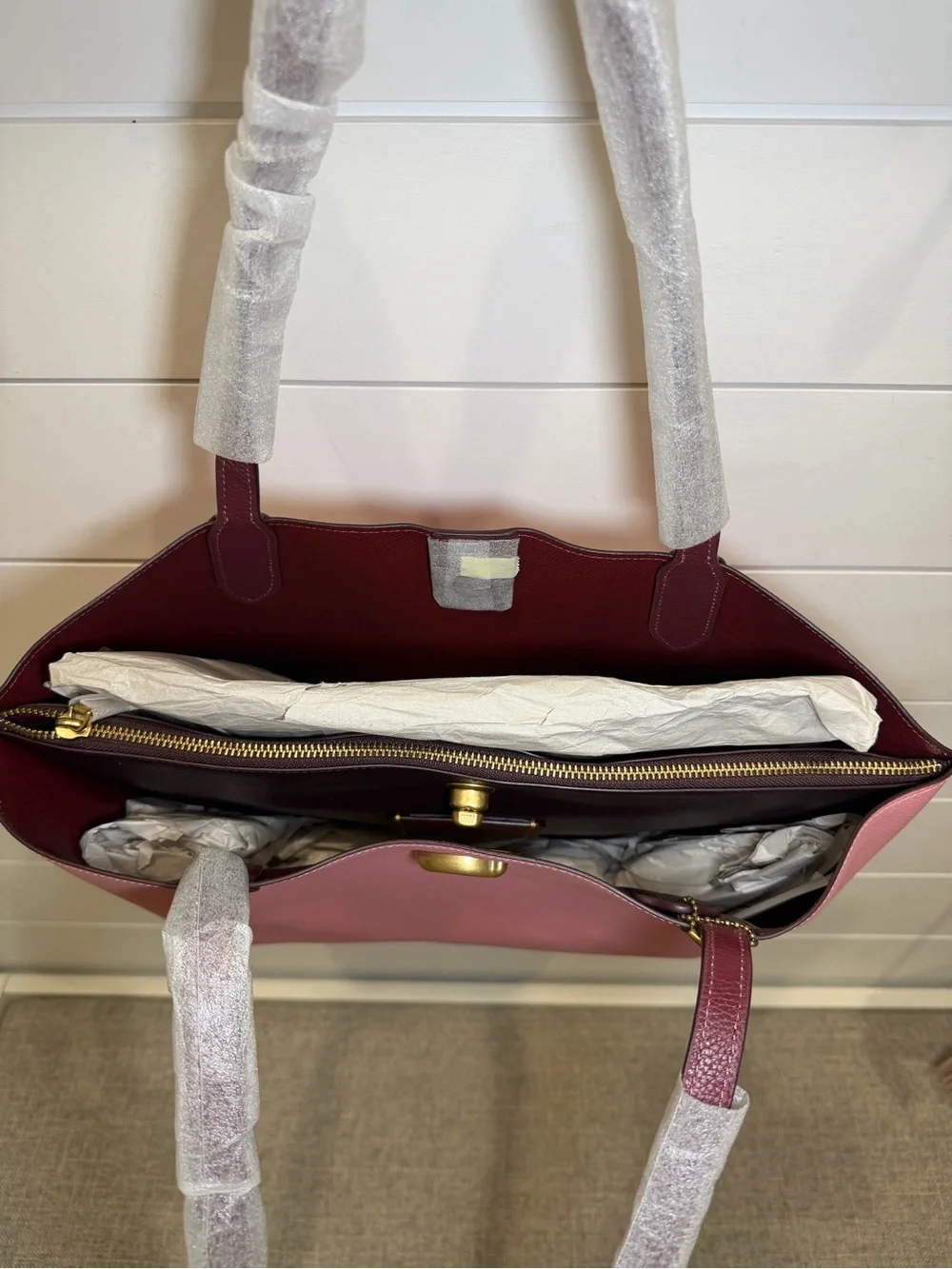 Coach stylish pink